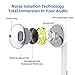 USB C Earphones, HiFi Stereo Type C Headphones USB C Earbuds with Mic & Volume Control Compatible with Google Pixel 3/2/XL,Sony XZ2, OnePlus 6T,MacBook,iPad Pro 2018(Newest Version)-Whitethumb 3