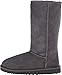 UGG Kids Girl's Classic Tall (Big Kid) Grey, 5 Big Kid M