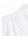 FitsT4 Karate Pants 8oz Middleweight Elastic Waist Martial Arts Pants Perfect for Training or Competition White, 000-5