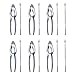 Seafood Tools Set, Alotpower 8 Forks/Picks and 6 Lobster Crab Crackers Opener Nut Cracker