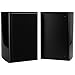 Dayton Audio TWC-0.25BK 0.25 cu. ft. 2-Way Curved Speaker Cabinet Pair Black