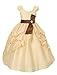 iGirldress Polysilk Holiday Christmas Party Flower Girl Dress