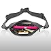 Gear Beast Travel Belt Fanny Pack Waist Bag. ID, Key, Wallet and Passport Holder, Adjustable Sport Running Pack Holds Cell Phones Including iPhone X 8 7 6 6s Plus Galaxy S7 S6 Edge S8 Plus Note 8 5
