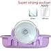 JOJO STYLE Multiple Plastic Soap Case Holder Container Box - With Gifts – Bathroom Soap Case – Macaron Purple
