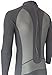 REALON Men Wetsuit Neoprene Wet Suits 3mm Full Body Long Sleeves Swimsuit for Scuba Diving Swimming Surfing Adult in Cold Water Aerobics (3mm Black, Medium)