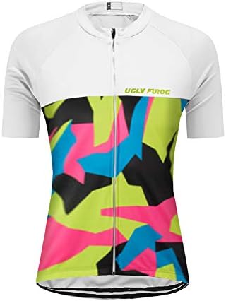 Uglyfrog 2019 Women/Ladies Short Sleeve Bicycle Cycling Jersey Pant Coolmax Padding Summer DXWX02