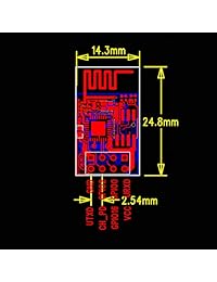 FTCBlock ESP-WROOM-32 ESP-32S Junta de Desarrollo 2,4 GHz Dual Mode WiFi + Bluetooth Dual Codes Microcontrolador Procesador Integrado con Antena RF AMP Filtro AP STA para Arduino IDE