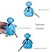 Upgrade Version Magic Inductive Mini Robot Inductive Truck Car Toys Follow Black Lines for Kids 4-13 Years Old Batteries Included