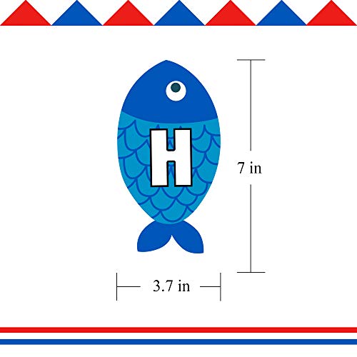 Fishing Birthday Banner, Go Fishing Happy Birthday Sign, Little Fisherman Kids Party Decoration
