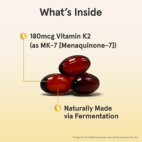 Jarrow Formulas MK7 180 mcg Bioactive Form of Vitamin K2 30