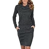 Women Dress,Haoricu Fall Womens Ladies Fashion Package Hip Slim Mini Pencil Business Cocktail Dress