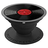 NYC PopSocket Grip Vintage New York Vinyl Record