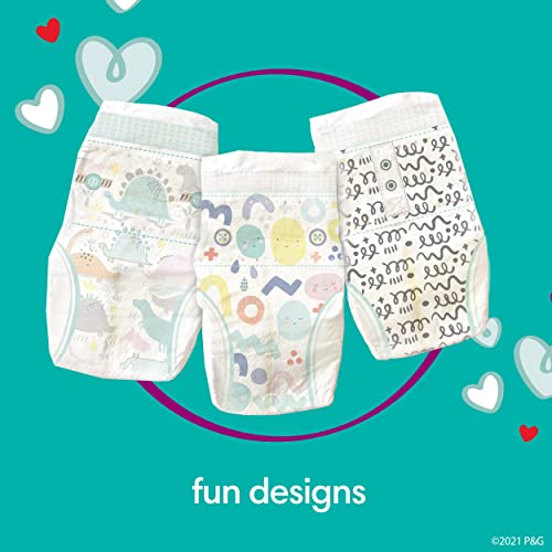PAMPERS DIAPERS – CRUISERS 360 – SIZE 4, 64 COUNT, BABYPROOF UP TO 100% LEAKPROOF PULL-ON DIAPER