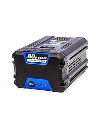Kobalt - Batería recargable de 80 V y 2,5 A para equipo eléctrico inalámbrico de iones de litio