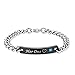 AmorFeel His Only Her One Stainless Steel His and Hers Couple Bracelet(2pcs)