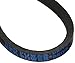 D&D PowerDrive A21/4L230 V Belt, 1/2" x 23" OC, A Section, Rubber primary