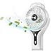 OPOLAR Handheld Misting Fan, Rechargeable Battery Operated Fan, 3 Settings, Water Spray Fan, Mini Portable Desk Fan, Humidifier Quiet Fan, 2200mAh Battery, Personal Cooling Fan for Outdoor, Home