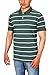 Utopia Wear Men's 100% Cotton Striped Polo Shirt