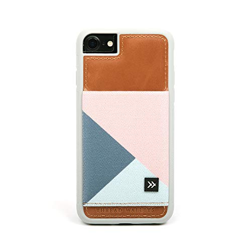 Thread Wallets - Slim Minimalist iPhone Wallet Case - iPhone 6/6s - iPhone 7 - iPhone 8 (Fits All) (Fine Line)