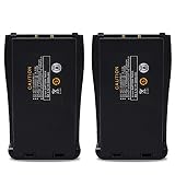 abcGoodefg 2800mAh Replacement Rechargeable Li-ion Battery Pack for Baofeng Two Way Radio 888S 777S 666S H777 Walkie Talkies (2 PCS)