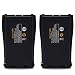 abcGoodefg 2800mAh Replacement Rechargeable Li-ion Battery Pack for Baofeng Two Way Radio 888S 777S 666S H777 Walkie Talkies (2 PCS) primary