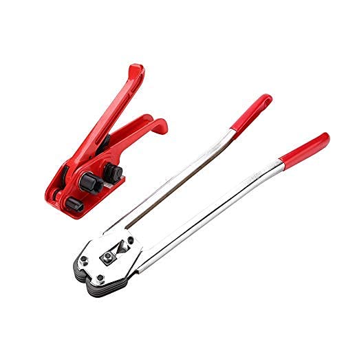Strapping Tensioner, Manual Pp Or Pet Plastic Strap Tensioner And Sealer Hand Strapping Sealing Packing Machine Tool Set