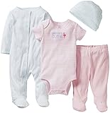 Carters Baby Girls' 4-peice Layette Set