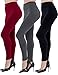 Dimore Leggings for Women with Pockets,Womens Workout Leggings High Waisted Yoga Pants for Tummy Control Gym