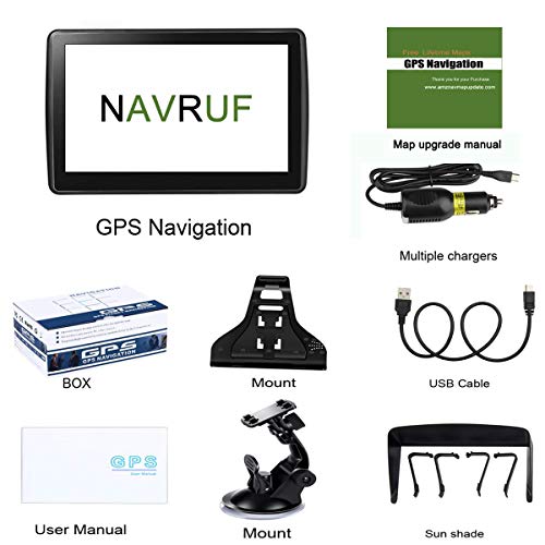 car gps navigation 2018 Updated 7inch Touchscreen+Voice Steering