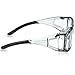 Elvex SG-37C OVR-Spec II Over-The-Glass Protective Eyewear Safety Glasses Clear Lens (2 Pair)