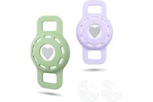 WHALEZON Cat Collar Holder for Airtag, Cat & Small Dog Harness Case for Air Tag