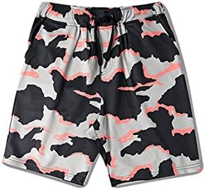 ZADAFul NEW Summer Mens Board Shorts Printed Shorts Casual Beach Shorts CAMO M