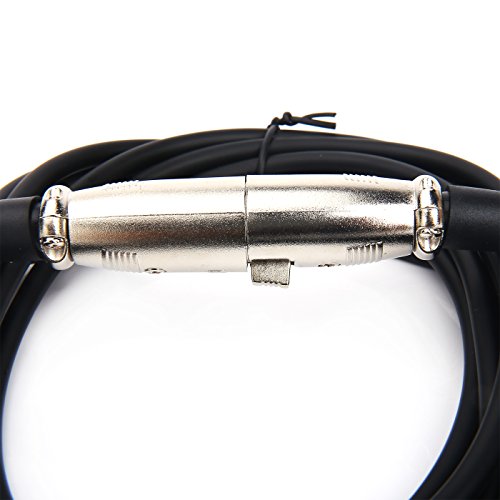 SiYear 10FT XLR male plug to XLR Female jack 3 Pin Microphone Extension Cable for Amplifiers,Preamp,Mixer,Speaker etc (3M)