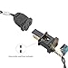 Brizled Orange Halloween Lights, 21.3ft 100-ct Incandescent String Lights Connectable, UL Certified, Black Wire Mini Light Set for Indoor & Outdoor Decorations, Holiday, Christmas