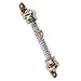 Holy Land Market Crown Mezuzah with Non-Kosher Scroll, 5 in, Gold - Antique Style, Metal Construction