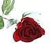 10 Head Real Touch Latex Rose Flowers for Wedding Bouquet Decoration 8 Colors (KC305 Red Rose)