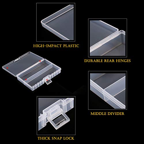 Whizzotech AA and AAA Battery Storage Case Holder Organizer Box Hold 48