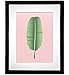 Banana Leaf, Tropical Art, Banana Leaf Art, Palm Leaf Print, Tropical Wall Print, Botanical Wall Art, Pink leaf art, Minimalist Print, Leaf Art Print, Leaf Wall Art, Boho Art Print, Bohemian Art, 8x10