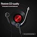 Bluetooth Headphones, Yostyle Wireless Earphones HD Stereo Noise Canceling Earbuds Sweatproof Headset with Mic for Apple iPhone X, 8/7/6S Plus & Samsung LG Android Cellphones(Black) …