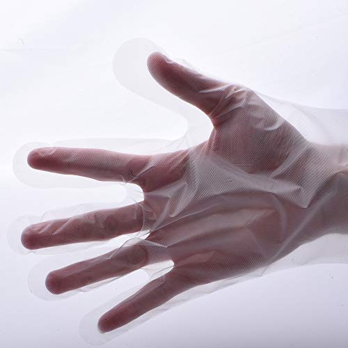 WarmCrystal, Power Free, Disposable, Limitation Silk, Soft, Comfortable, Protect Hand Gloves, Can be Used for Kitchen Cooking, Housework, Cosmetology, Hairdressing, Food Handling, Fruit (L 50 Pack)