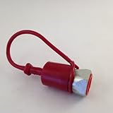 2 pack Ag Quick Coupler Male Nipple - Poppet Style Hydraulic Tractor Coupling - Iso5675 1/2