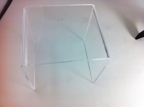 Vu Thru 4" Acrylic Display Riser Premium 1/8" Qty 3