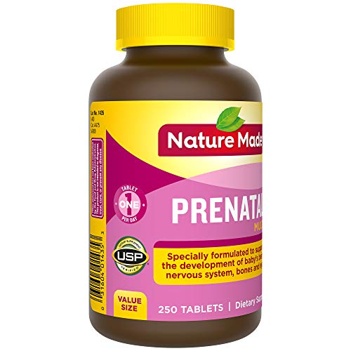 Nature Made Prenatal Multivitamin with Folic Acid, Prenatal Vitamin and