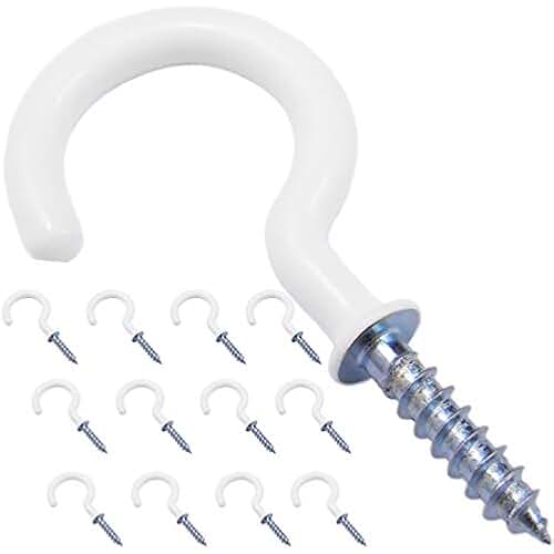 Vinyl Coated ScrewIn Hooks / Hooks Industrial & Scientific