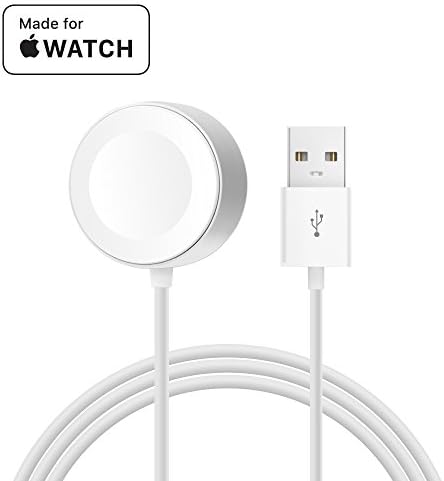 [ Apple MFi Certified ] Apple Watch Charger, MPIO iWatch Magnetic Charging Cable for iWatch 38mm 42mm, Apple Watch Series 1/2/3/4 (6.6 Feet/2.0 Meter)