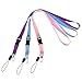3 Neck Lanyards - Detachable Buckle, Enhanced Model Hook and Quick Release Tether - Ideal for ID Badges, Keys, Cell Phones, USB Sticks, etc. - Strong Nylon - Diamond Shield Cleaning Cloth / Packaging
