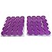 Beauticom 5G/5ML Clear Round Jars with Purple Lids for Pills, Medication, Ointments and Other Beauty and Health Aids (Quantity: 50 Pieces)