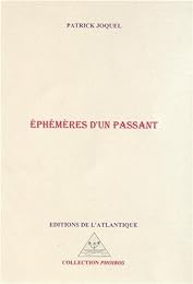 Éphémères d'un passant