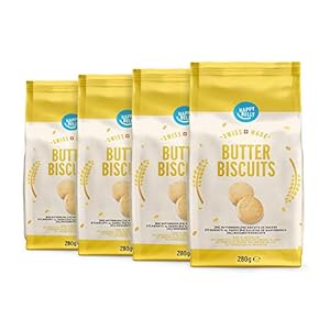 Amazon-merk: Happy Belly, boterkoekjes, 4 x 280 g