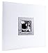 MBI 13.2x12.5 Inch Expressions Postbound Album with 12x12 Inch Pages, White (803516)